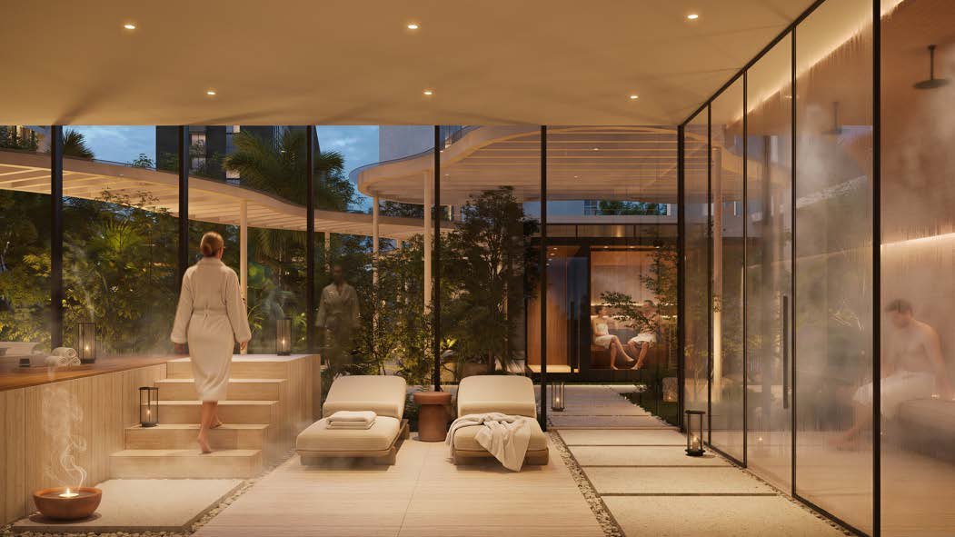 Thermal Club — amenidad de SENZA